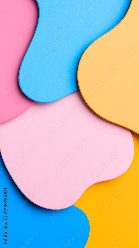 Creative minimalist style art background or trendy design with basic shapes. Beautiful artwork, soft pastel colors Creative minimalist style art background or trendy design with basic shapes. Beautiful artwork, soft pastel colors