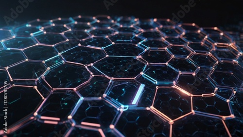 Concept of artificial intelligence, futuristic technology and machine learning