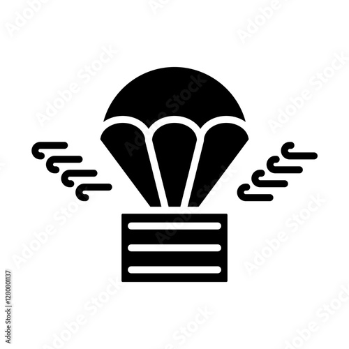 Parachute Icon Design