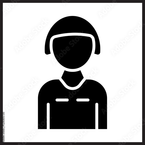 Flight Attendant Icon Design