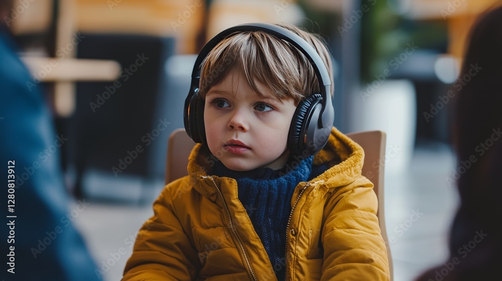 Autism research on managing sensory overload in public spaces. Featuring calmness and control Autism research on managing sensory overload in public spaces. Featuring calmness and control