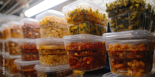 Mastering meal prep a guide to efficient portion control and organization at home photo