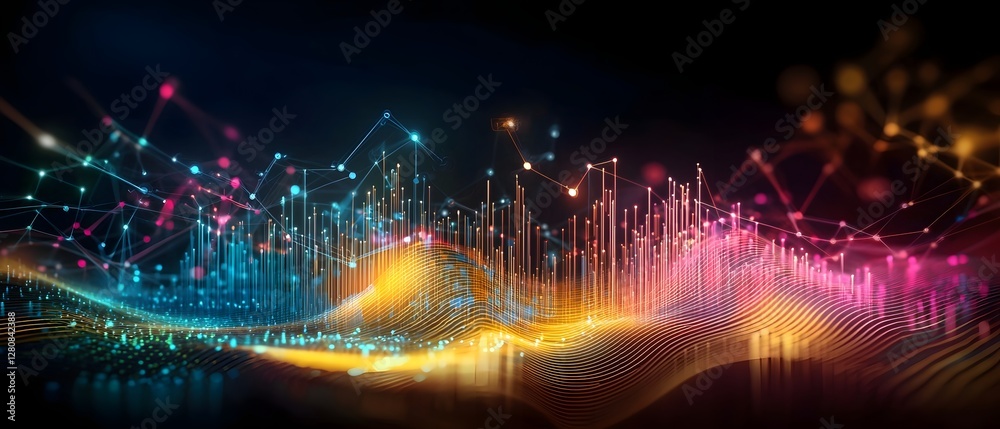 Vibrant pulsating geometric backdrop featuring glowing circuit patterns and dynamic energy flows representing digital data storage processing and advanced computing technology Vibrant pulsating geometric backdrop featuring glowing circuit patterns and dynamic energy flows representing digital data storage processing and advanced computing technology