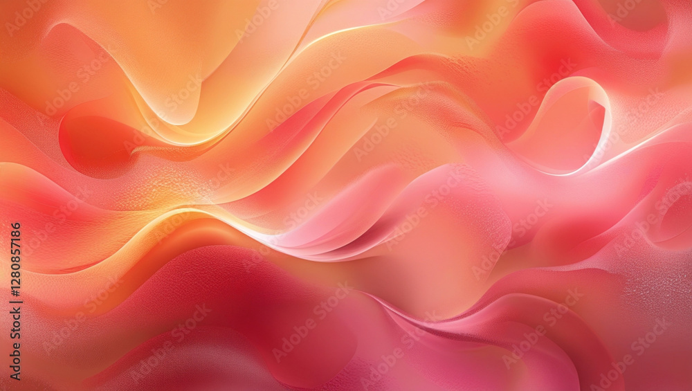 Obraz premium abstract background with red waves
