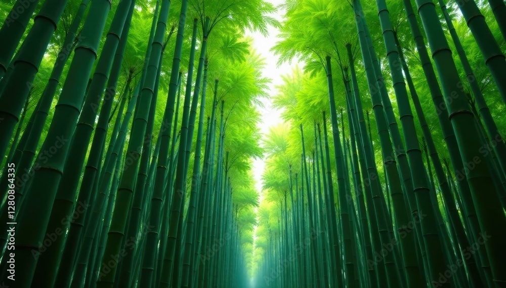 Towering bamboo stalks sway gently in the breeze, bamboo forest, tranquility, peaceful Towering bamboo stalks sway gently in the breeze, bamboo forest, tranquility, peaceful