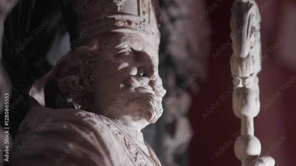 Christus Figur in Kirche, Glaube, heilig Mamor Statue