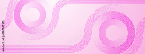 pink gradient abstract background with concentric circles design suitable for modern graphic design projects, backgrounds, prints, and digital art creations. Bold and vibrant visual.