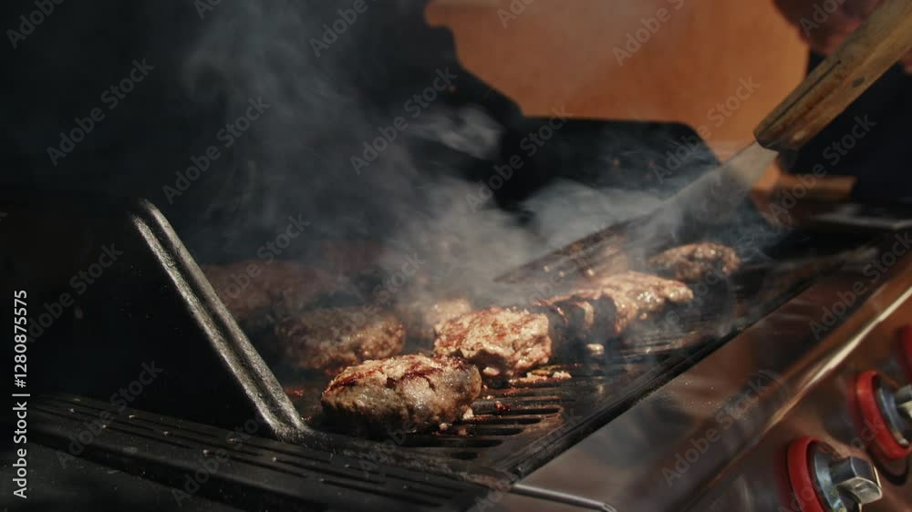 Friends gather outdoors to enjoy a summer day while grilling marinated chicken on a barbecue. Smoke rises as they savor the flavorful cooking process together. Friends gather outdoors to enjoy a summer day while grilling marinated chicken on a barbecue. Smoke rises as they savor the flavorful cooking process together.