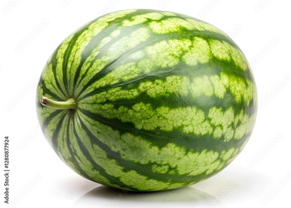 fresh watermelon isolated on a white background fresh watermelon isolated on a white background