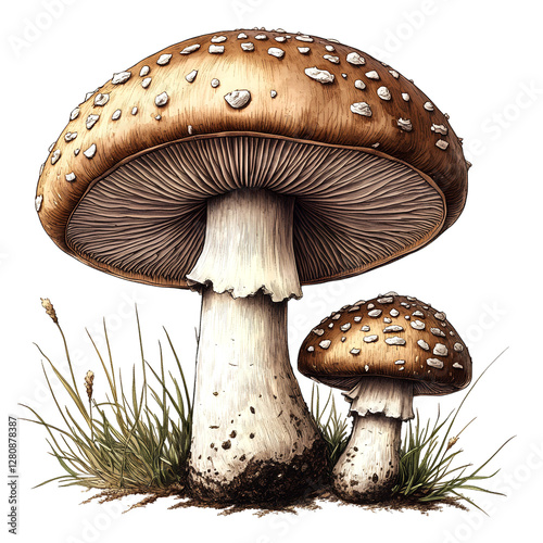 brown mushroom