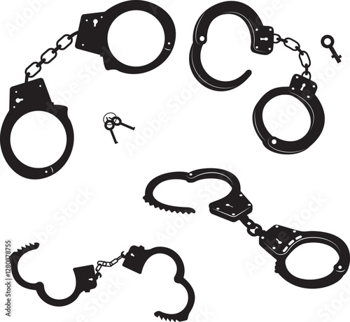 Handcuff SVG Bundle, Handcuff lipart,silhouette,Handcuff clipart,Handcuff cricut, 