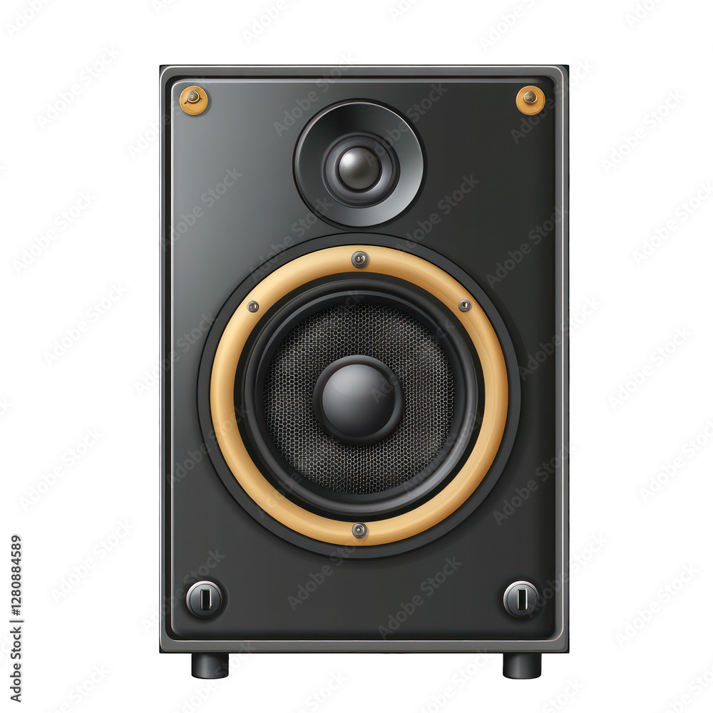Amplifier speaker isolated on transparent background Amplifier speaker isolated on transparent background