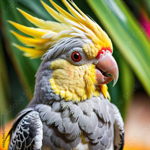 Wallpaper Mural yellow Cockatiel Torontodigital.ca