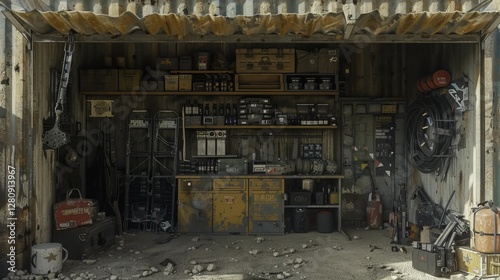 post apocalyptic landscape desolate wasteland dystopian scenery crumbling ruins barren deserts abandoned structures survival adventure harsh environment hostile terrain dramatic skies deserted terrain