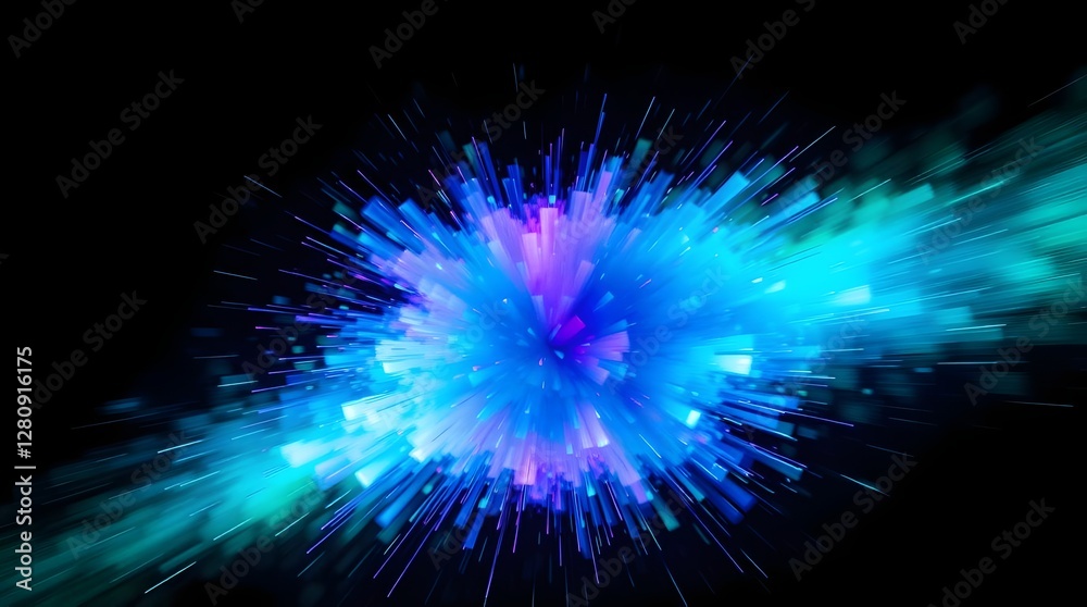 vibrant paint burst on dark backdrop perfect for creative graphic work vibrant paint burst on dark backdrop perfect for creative graphic work