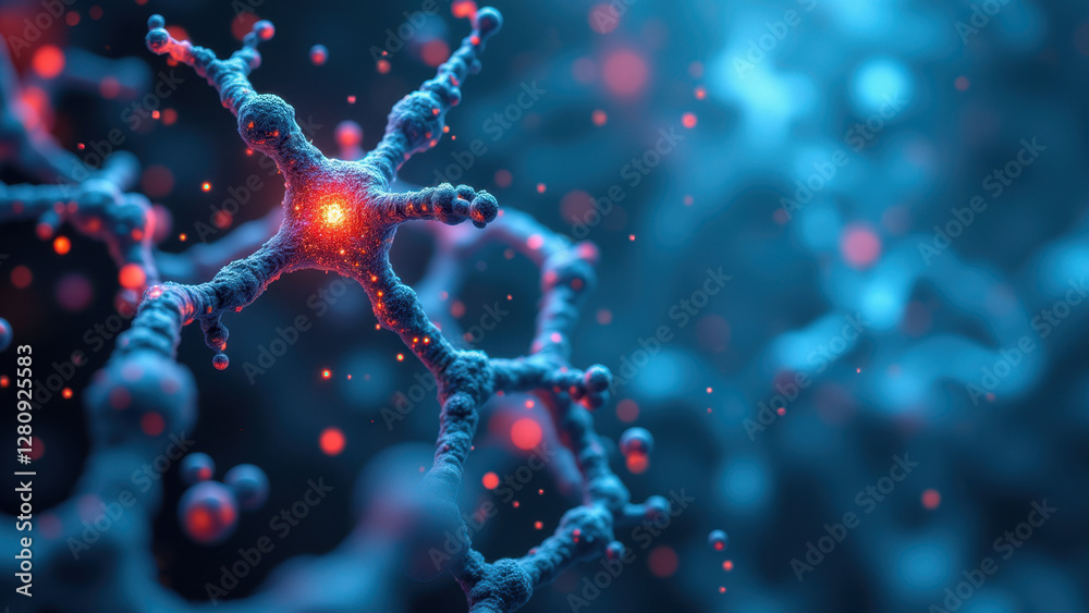 Neurons with Semaglutide highlighted. Neurons with Semaglutide highlighted.