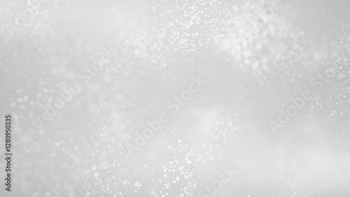 White Elegant Particles Background