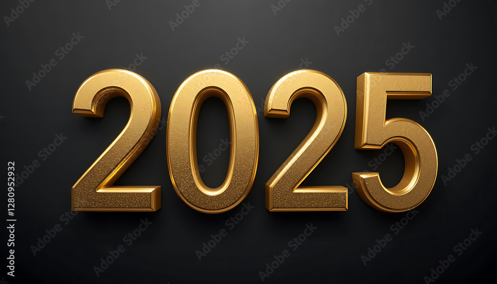 Gold 2025 3d rendering on black background, 2025 number for happy new year, gold 3d 2025 text. Idea for holiday greetings, banner, social media, flyer, website. celebration. Anniversary. festive Gold 2025 3d rendering on black background, 2025 number for happy new year, gold 3d 2025 text. Idea for holiday greetings, banner, social media, flyer, website. celebration. Anniversary. festive