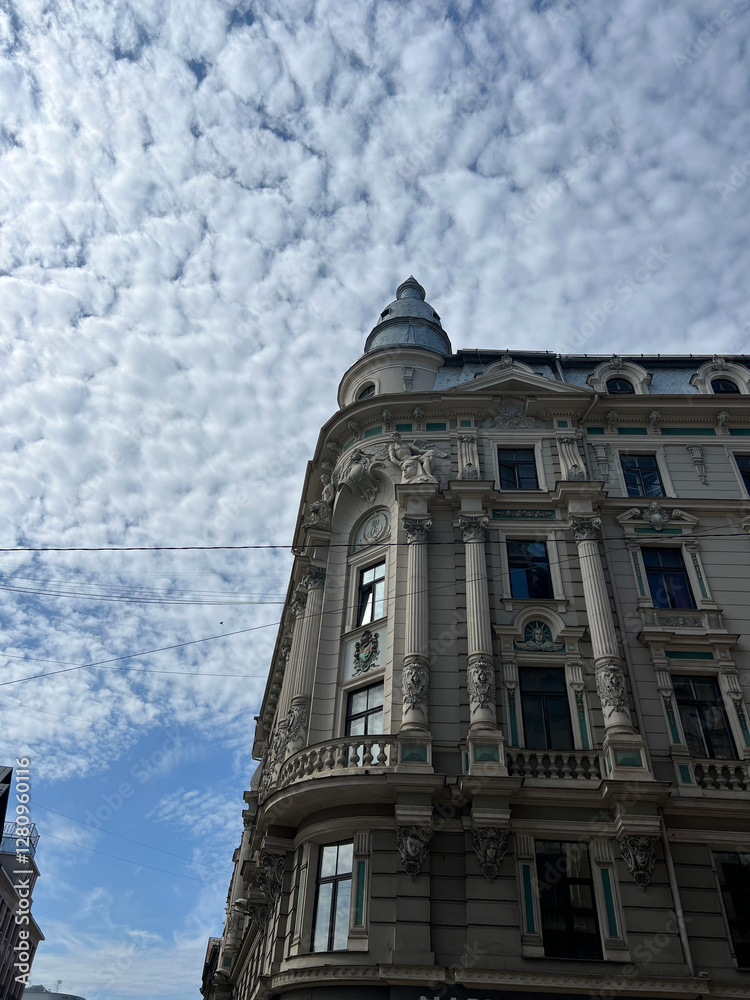 Architecture in the city Riga