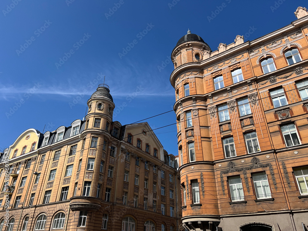 Architecture in the city Riga