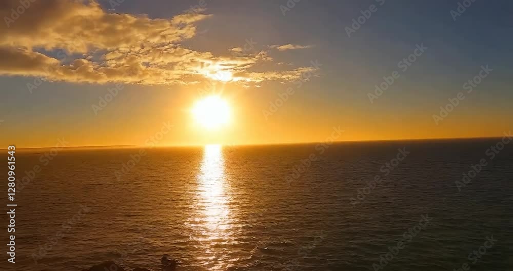 Sunlight over water at sunset. Blue and orange sky. Ocean water, sunset, sunlight, sky. Reflective light over the water. Sunlight in the sky. Sunset over the water. Sunlight over water at sunset. Blue and orange sky. Ocean water, sunset, sunlight, sky. Reflective light over the water. Sunlight in the sky. Sunset over the water.