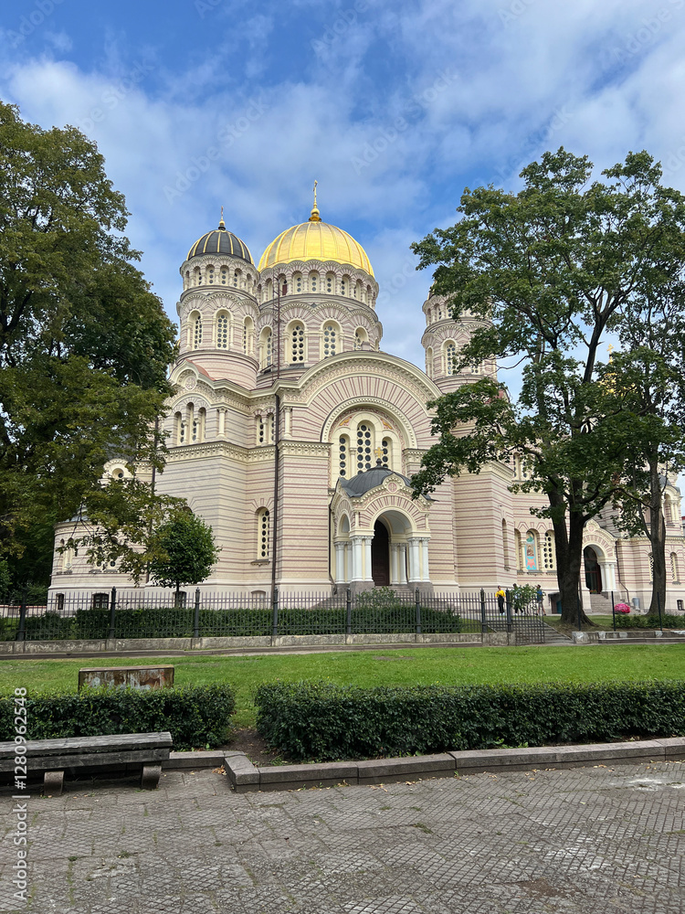 Rigas Nativity of christ cathedral in Riga