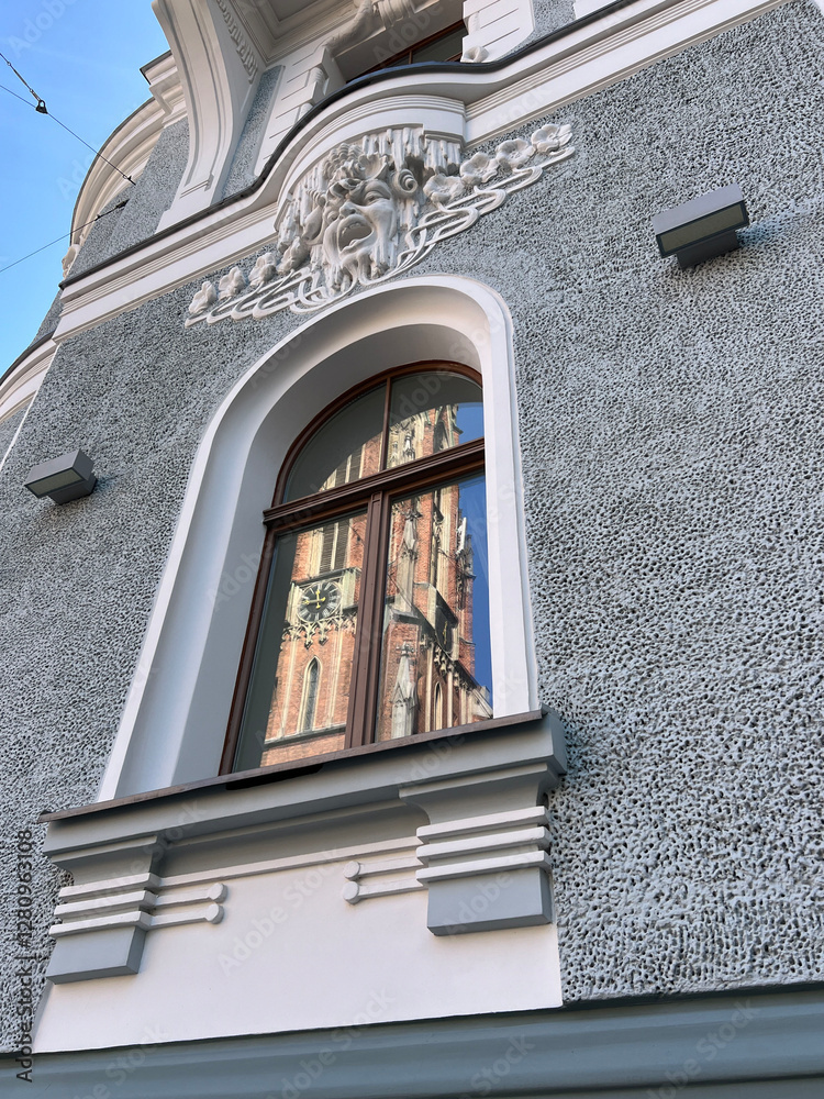 Architecture in the streets of Riga