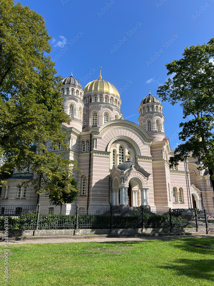 Rigas Nativity of christ cathedral in Riga