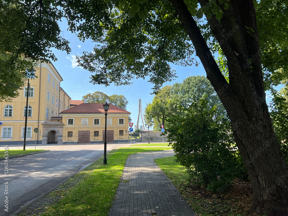 Architecture in the streets of Riga