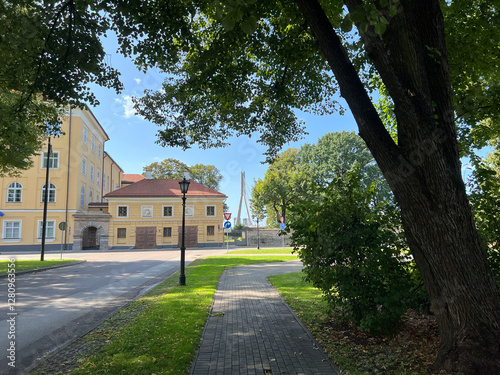 Architecture  in the streets of Riga