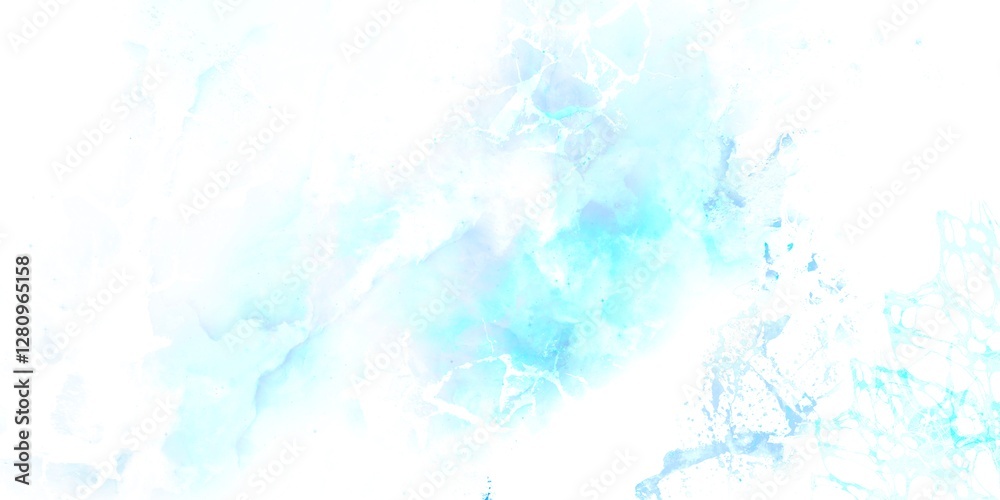 Obraz premium blue watercolor background winter love blue grunge watercolor background scratch splash white effect on the color affect modern pattern creative design high-resolution wallpaper sky smoke color laxe