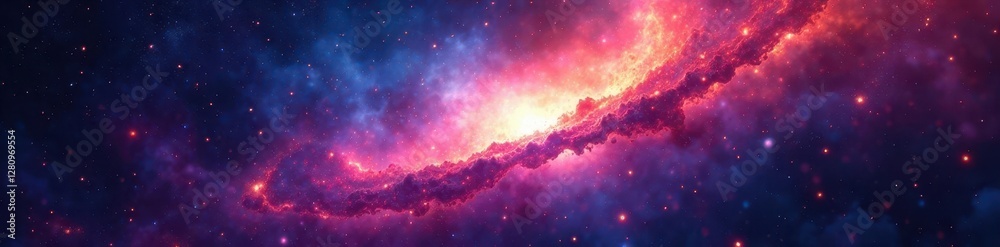 Abstract cosmic rays illuminate a dark nebula , pattern, deep space, texture Abstract cosmic rays illuminate a dark nebula , pattern, deep space, texture