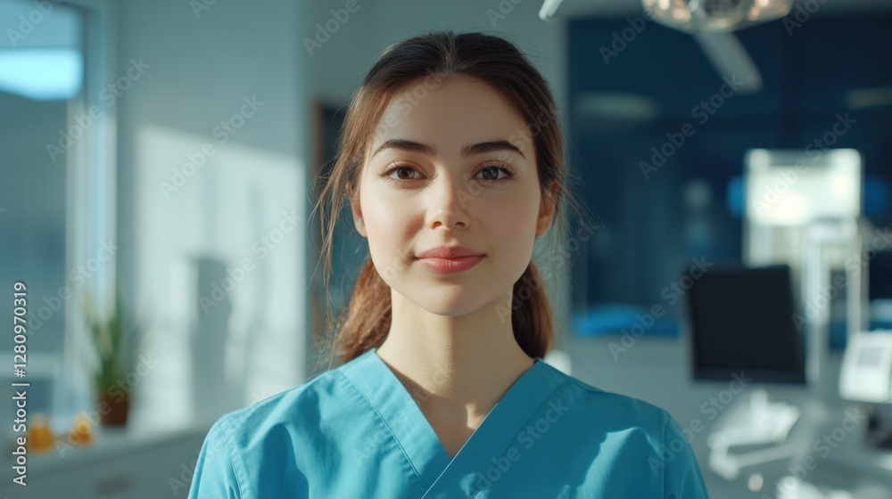 Fototapeta premium Challenges and Triumphs in the Nursing Profession