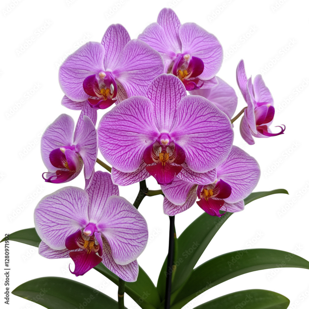 orchid isolated on white background orchid isolated on white background