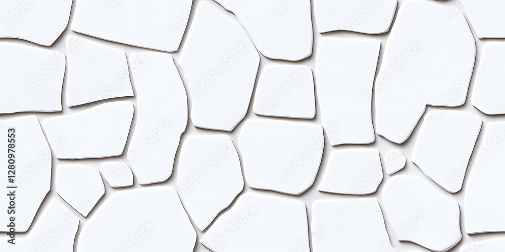 White cracked wall seamless pattern background
White cracked wall seamless pattern background