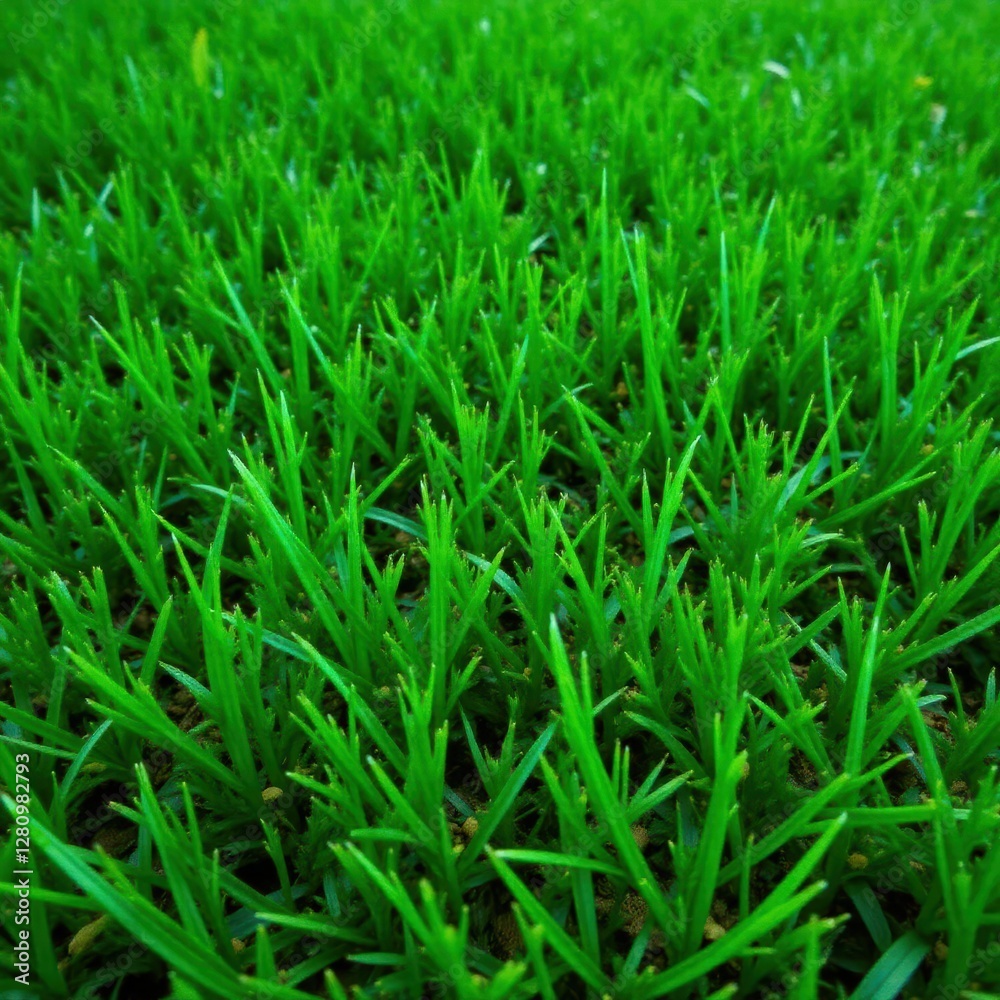 Lush green lawn viewed from above Texture of blades visible , park, photo, growth Lush green lawn viewed from above Texture of blades visible , park, photo, growth