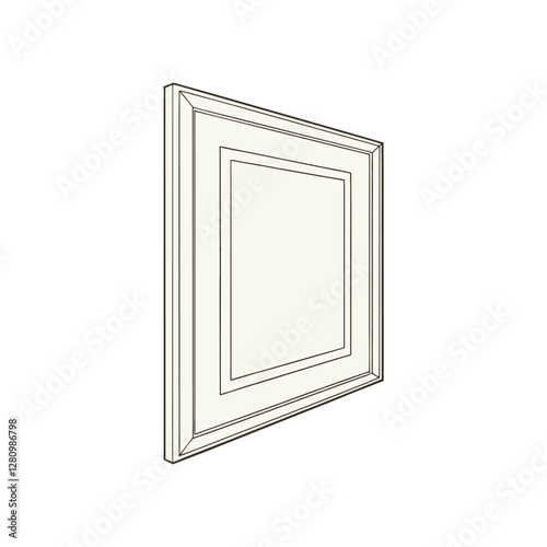 frame mockup art and illustration