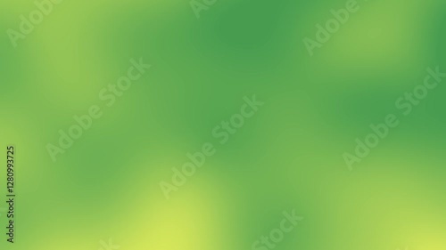 Animated Green Gradient abstract background with light and texture in a blurred fluid wave design
