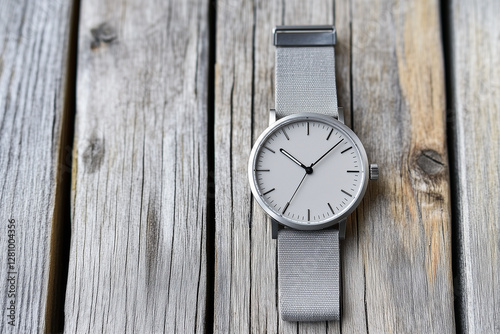 Wallpaper Mural watch on a wooden background Torontodigital.ca