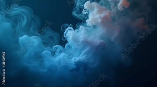 Wallpaper Mural smoke, light, wallpaper, backdrop, illustration Torontodigital.ca