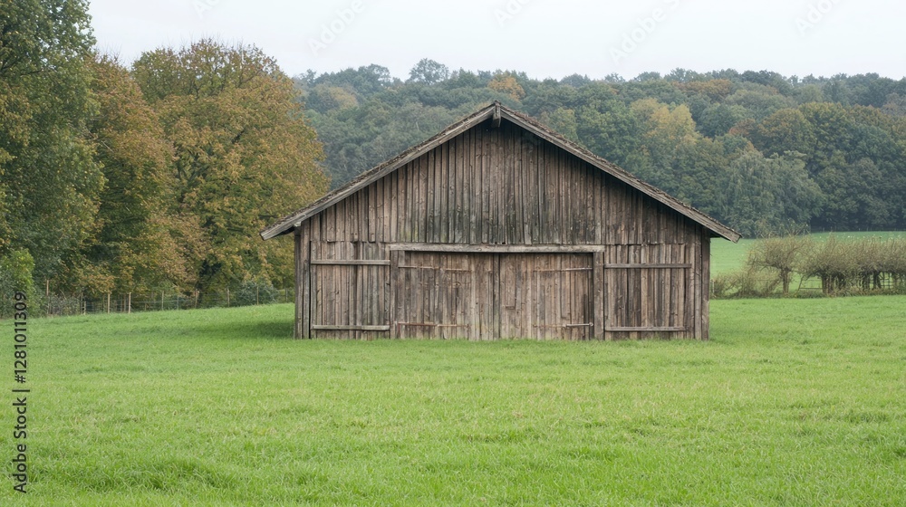 Traditional Wooden Barn Traditional Wooden Barn
