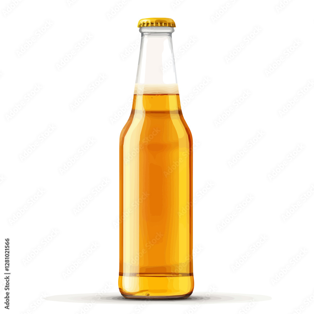 Flat vector beer, minimalist design, isolated on a white background.
Flat vector beer, minimalist design, isolated on a white background.