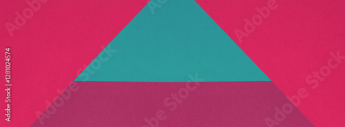 Colorful Abstract Design Featuring Bold Geometric Shapes and Vibrant Hues.