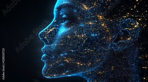A tech industry leaders' panel debating the future of AI in a virtual event