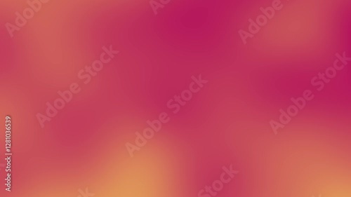 Animated Red Orange Gradient abstract background with light and texture in a blurred fluid wave design details