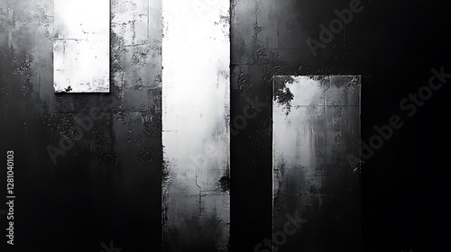 Abstract Concrete Wall Art