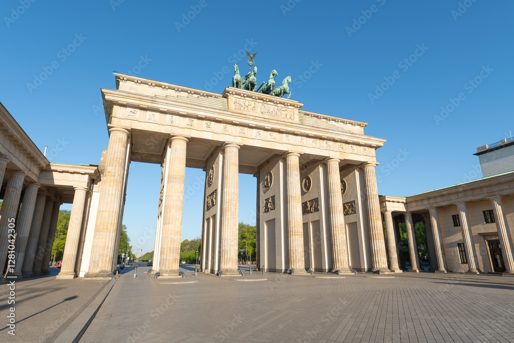 Brandenburg Gate in Berlin Mitte