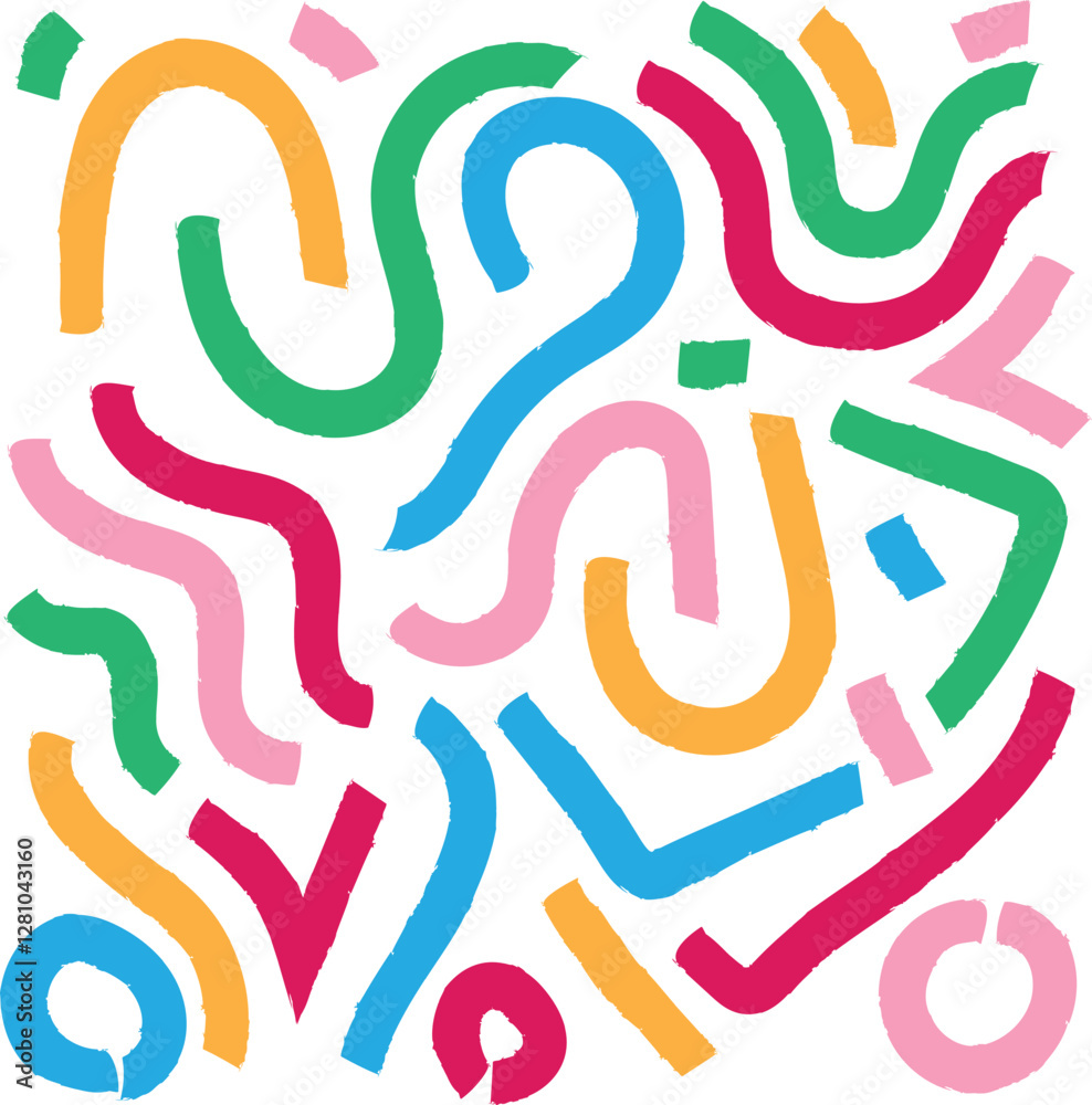 Obraz premium a colorful abstract artwork