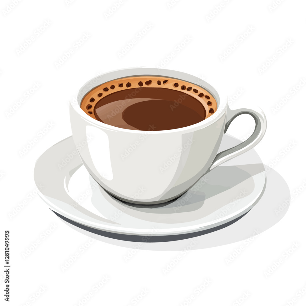 Flat vector coffee, minimalist design, isolated on a white background.
Flat vector coffee, minimalist design, isolated on a white background.