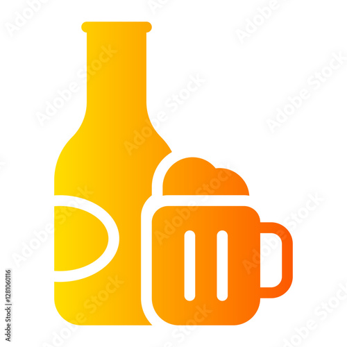 beer gradient icon